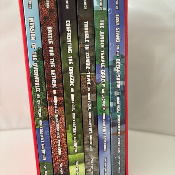 Gameknight999 Minecraft Book Box Set – 6 Unofficial Novels by Mark Cheverton - Picture 1 of 10